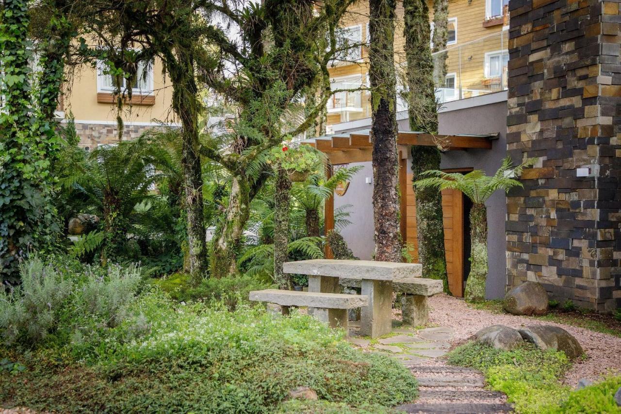 304/2 Apto Com Piscina Aquecida Gramado Exterior photo