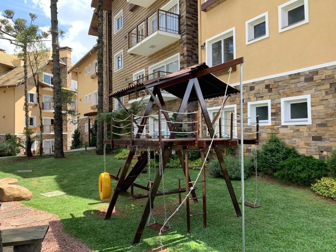 304/2 Apto Com Piscina Aquecida Gramado Exterior photo